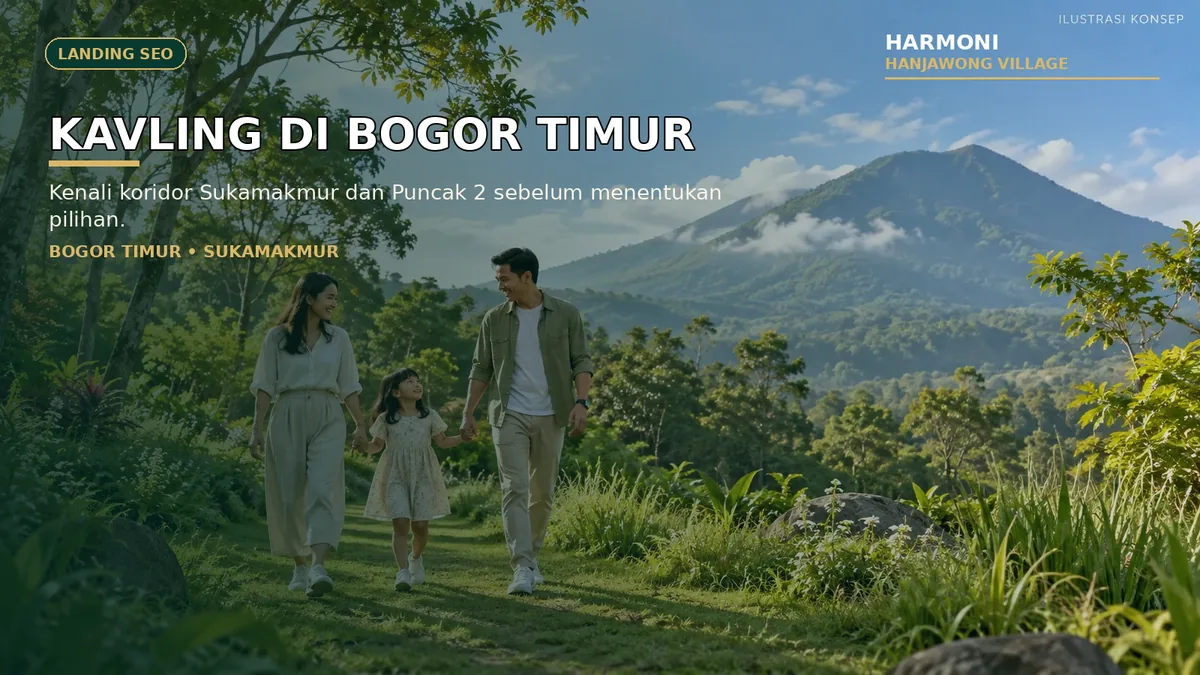 Kavling Bogor Timur