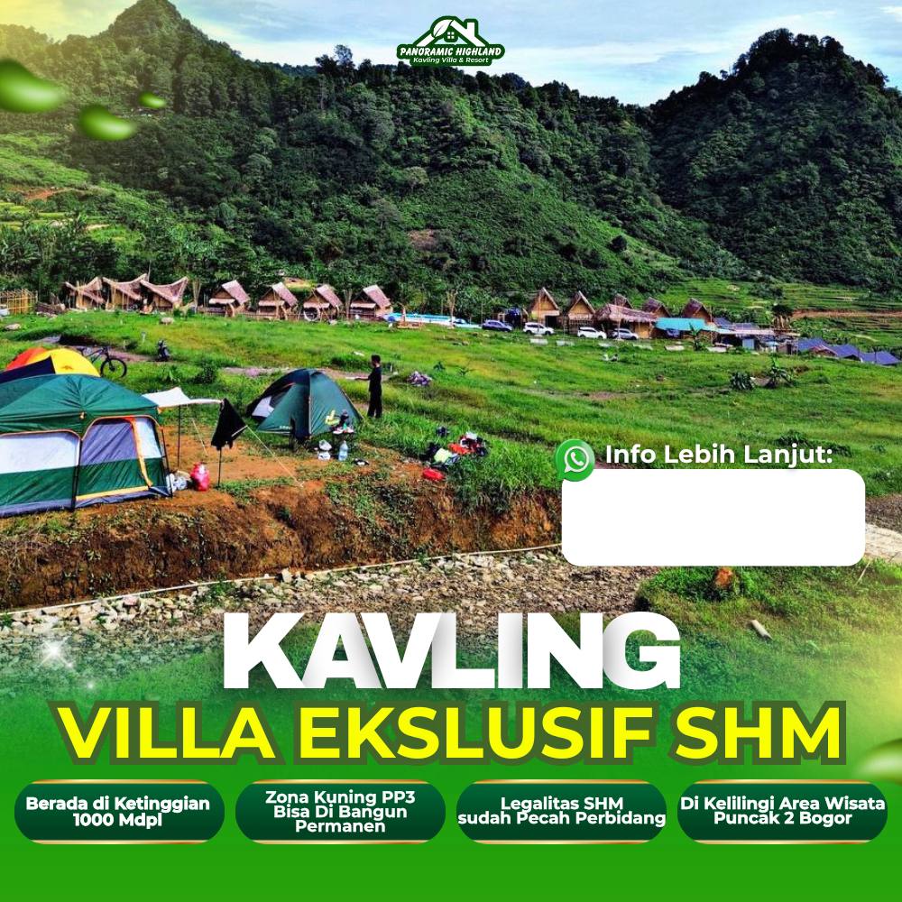 Kavling Puncak Dua Bogor 2