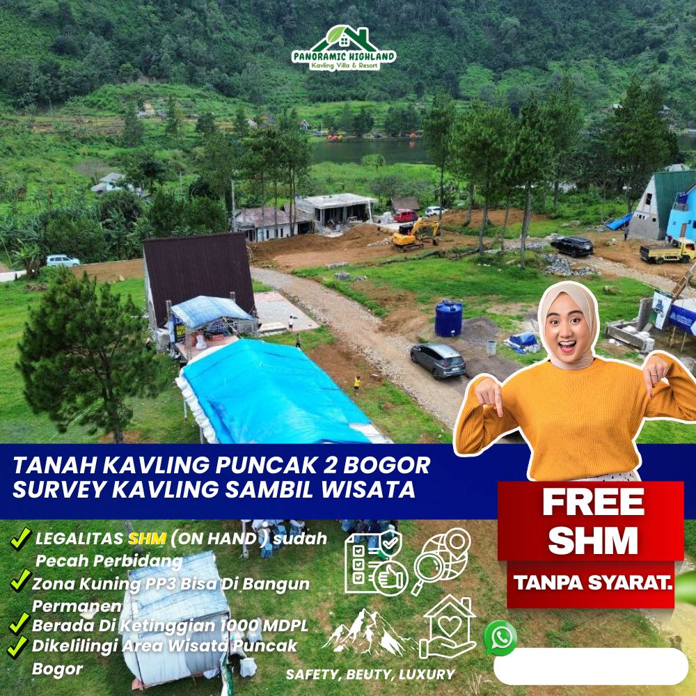 Kavling Puncak Dua Bogor 3
