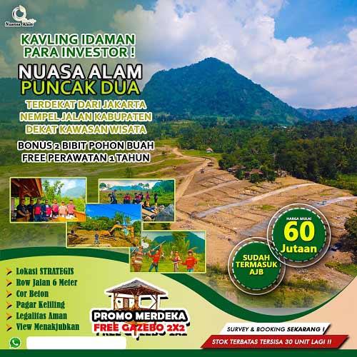 Kavling Nuansa Alam Puncak Bogor