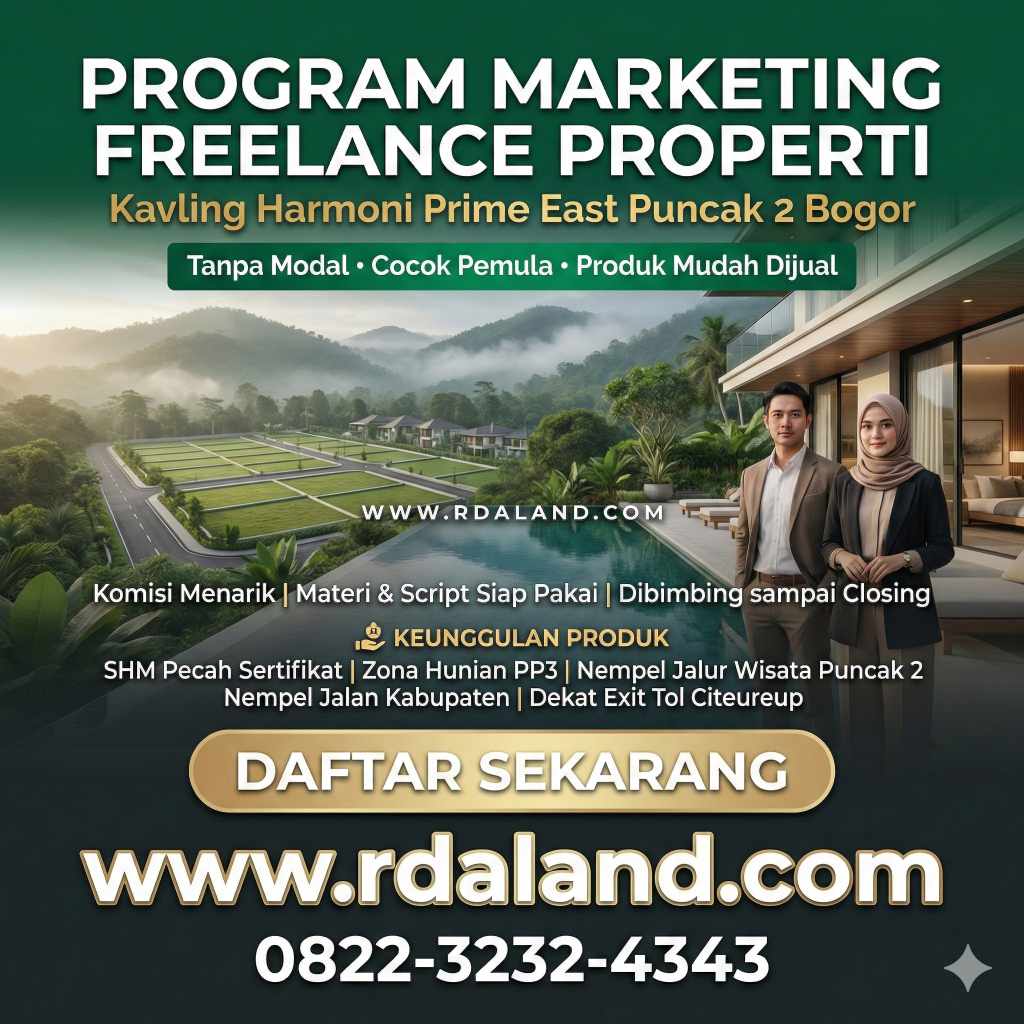 Lowongan Marketing Property Freelance Jabodetabek 2026