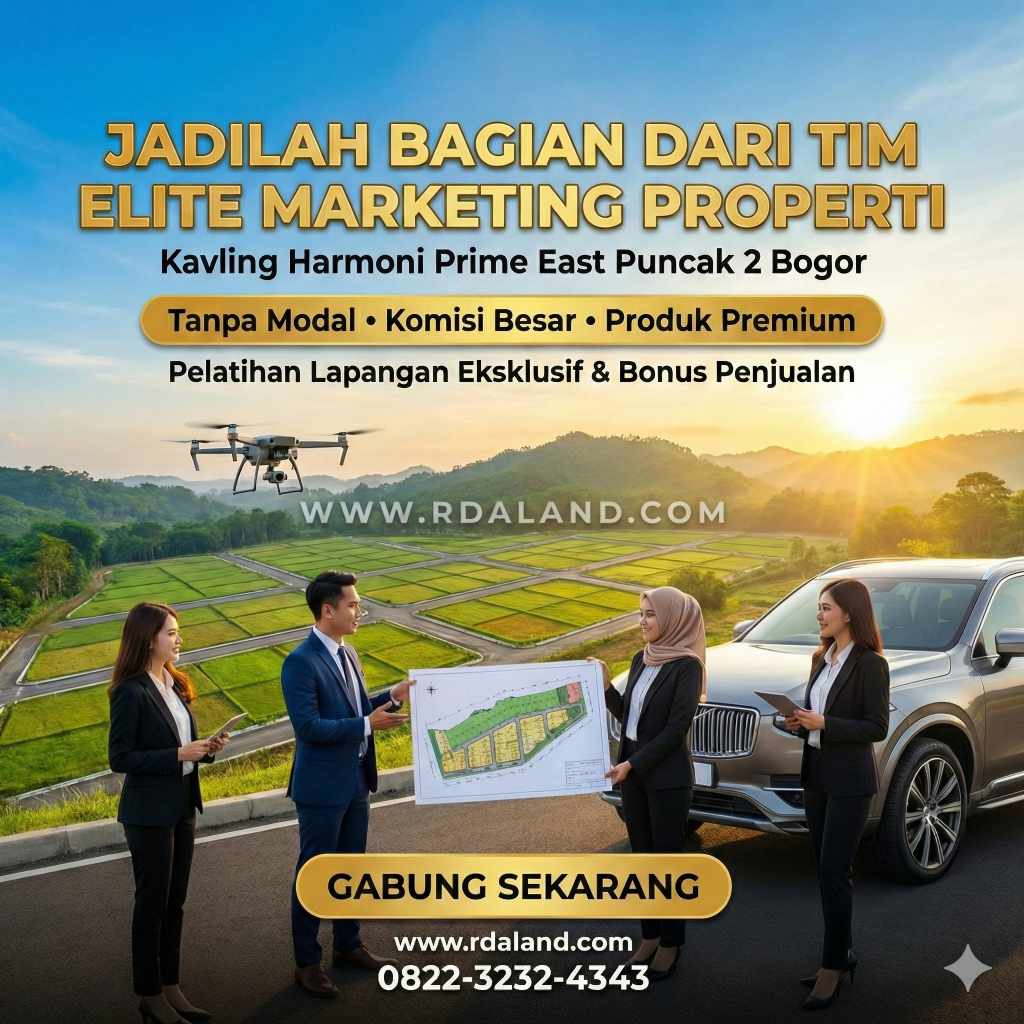 Agen Property Freelance di Bogor - Proyek Kavling Berkualitas