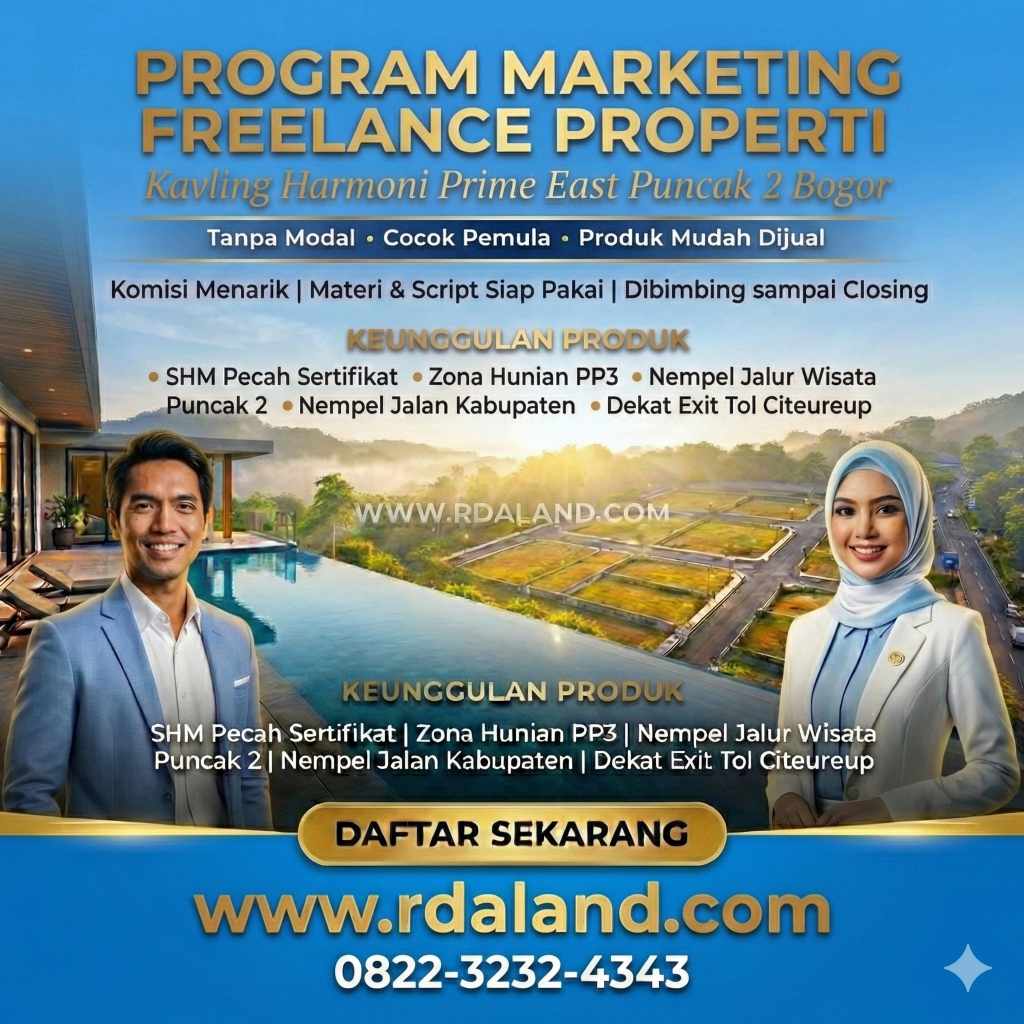 Jadi Agen Property Freelance di Tangerang Selatan - Peluang Bisnis Properti