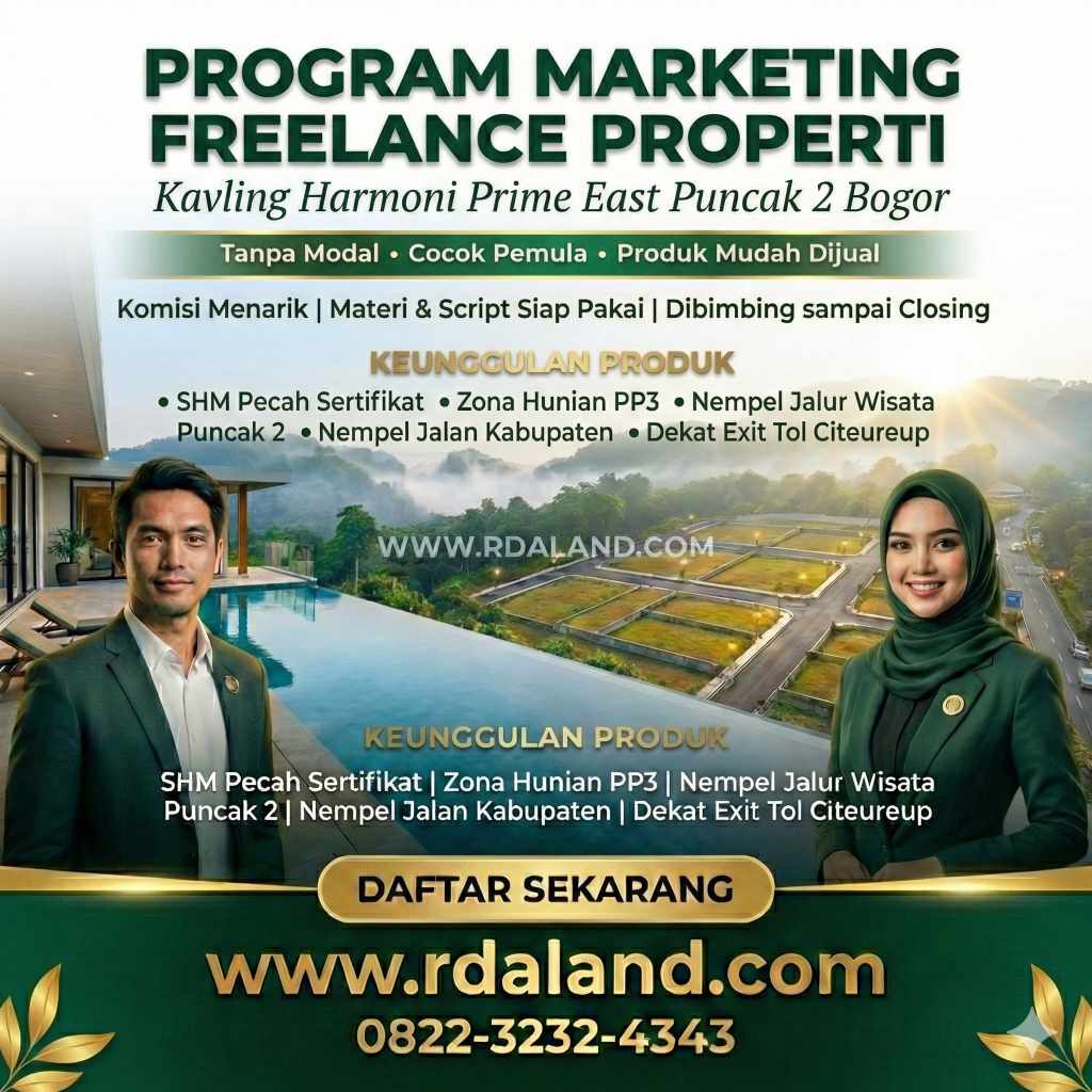 Lowongan Marketing Property Jakarta Timur - Agen Property Pemula