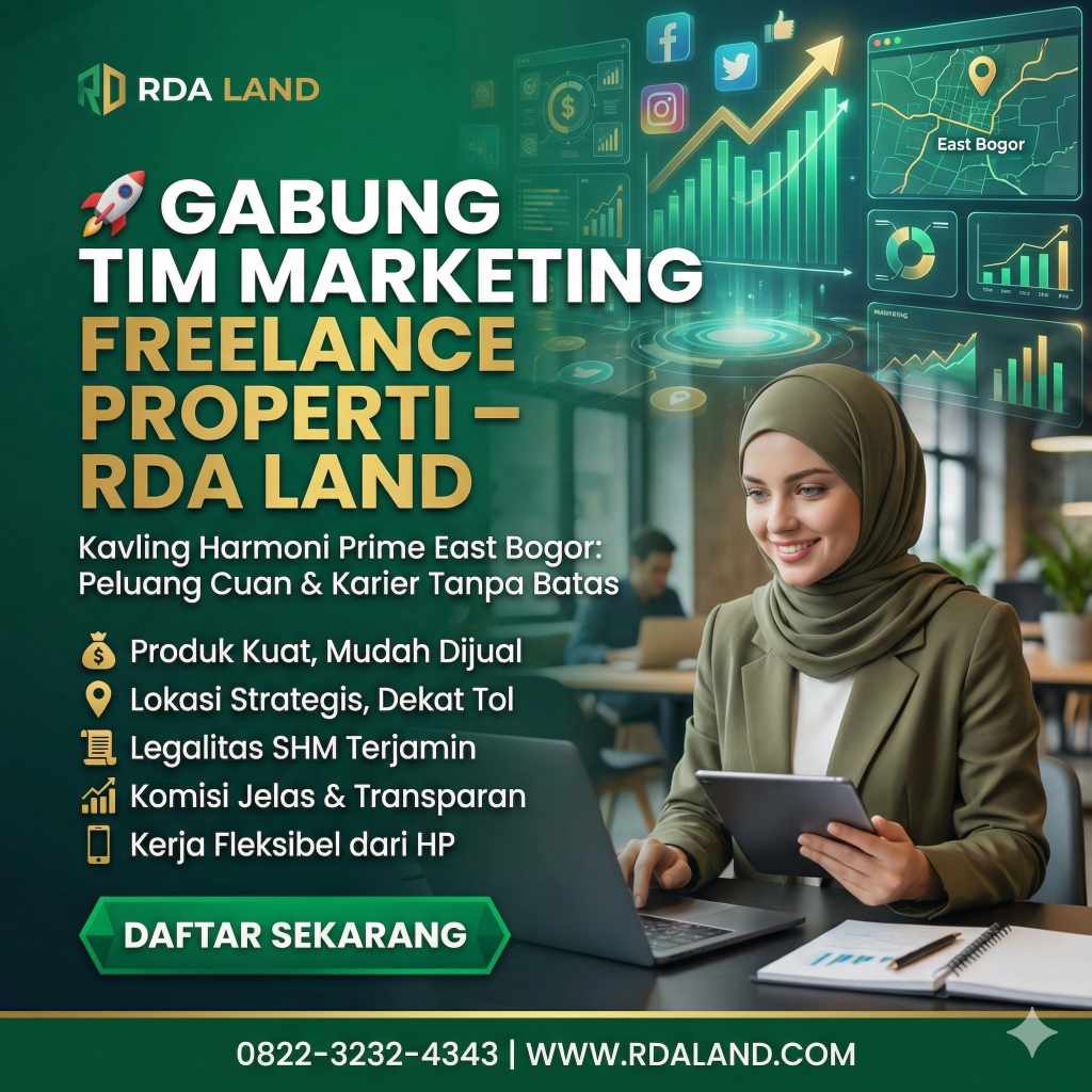 Rekrutmen Marketing Properti Freelance Tanpa Modal