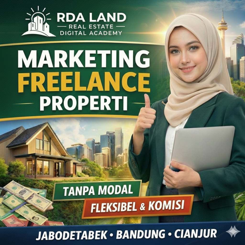 Marketing freelance properti profesional RDA LAND